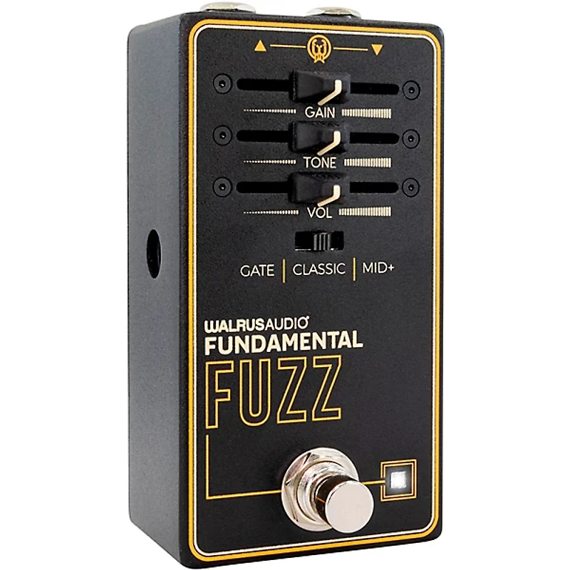 Walrus Audio Fundamental Series Fuzz Effects Pedal - Black