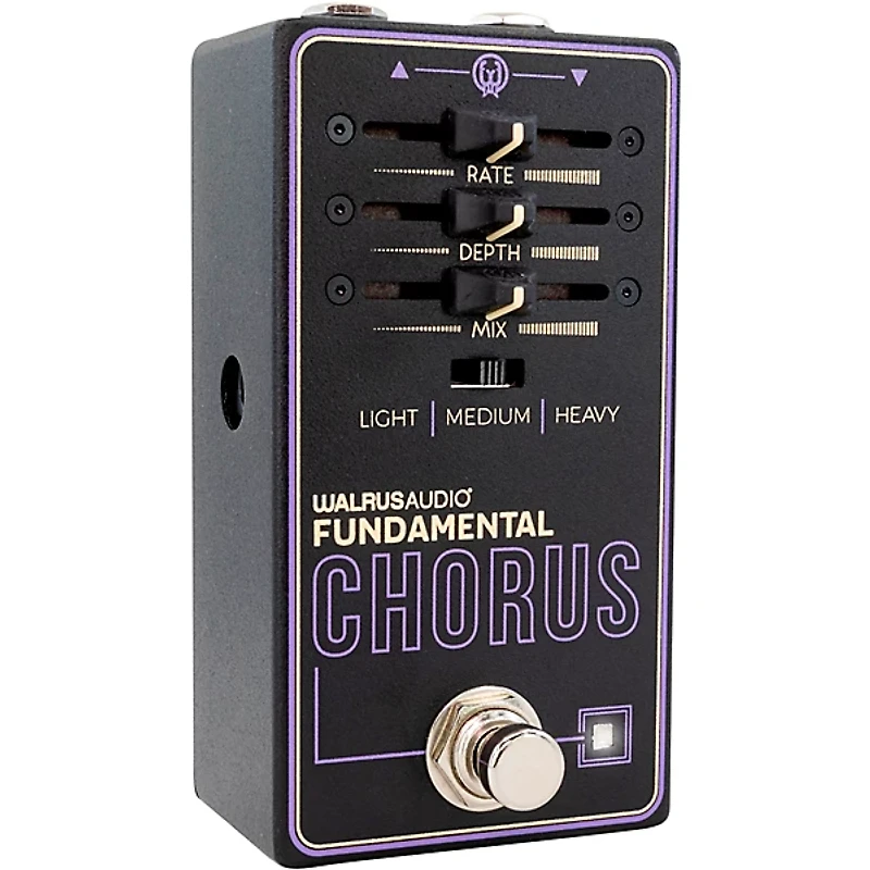 Walrus Audio Fundamental Series Chorus Effects Pedal - Black