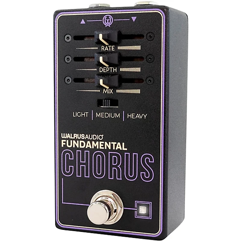 Walrus Audio Fundamental Series Chorus Effects Pedal - Black