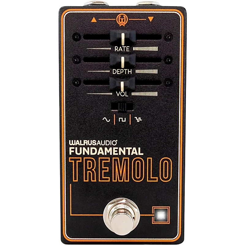 Walrus Audio Fundamental Series Tremolo Effects Pedal - Black