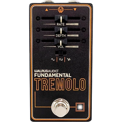 Walrus Audio Fundamental Series Tremolo Effects Pedal - Black