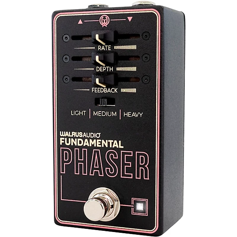 Walrus Audio Fundamental Series Phaser Effects Pedal - Black