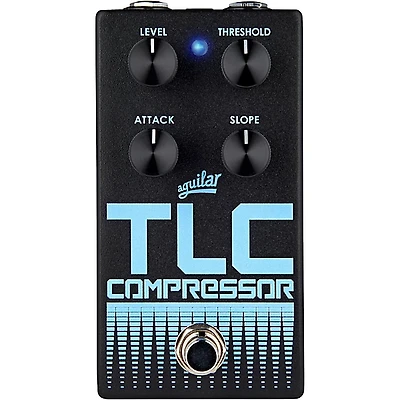 Aguilar TLC V2 Bass Compressor Effects Pedal Black