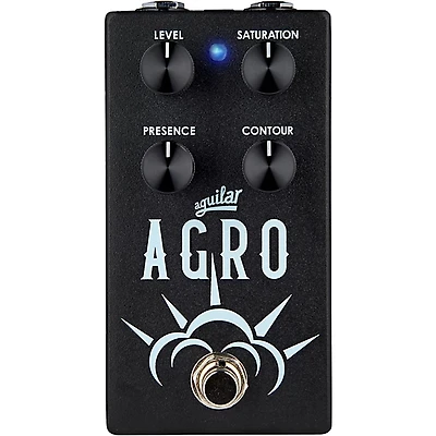 Aguilar AGRO Bass Overdrive Effects Pedal Black
