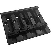 Leo Quan Badass II 4-String Bass Bridge, Grooved Saddles