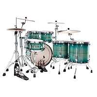 Restock TAMA STAR Factory Vault - Maple 5-Piece Shell Pack With 22" Bass Drum Cerulean Birds Eye Maple Burst