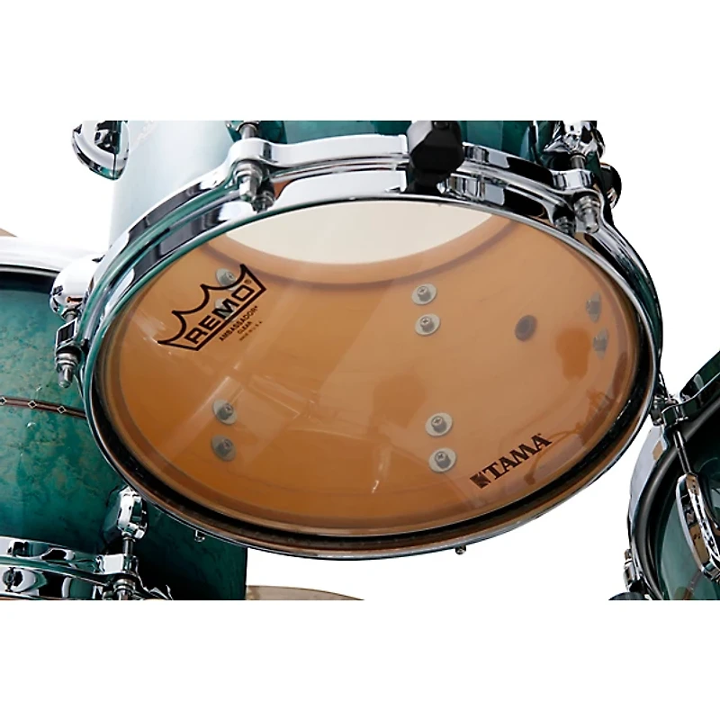 Restock TAMA STAR Factory Vault - Maple 5-Piece Shell Pack With 22" Bass Drum Cerulean Birds Eye Maple Burst