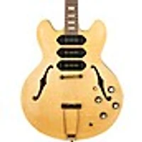 Gibson Custom M2M 1964 ES-335 Figured P-90 VOS Semi-Hollow Electric Guitar Antique Natural