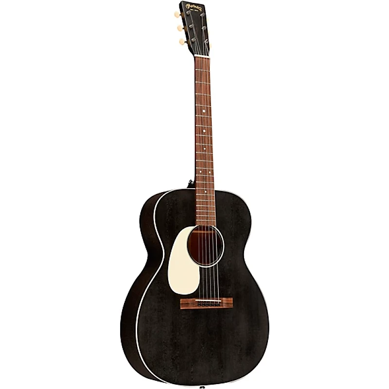 Martin 000-17 Left-Handed Auditorium Spruce-Mahogany Acoustic-Electric Guitar Black Smoke