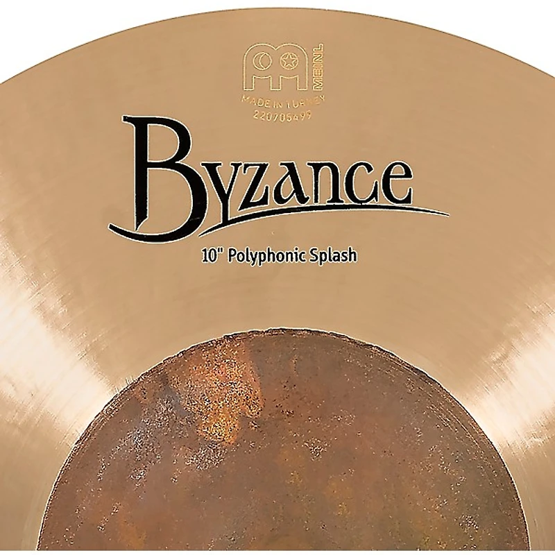 MEINL Byzance Polyphonic Splash Cymbal 10 in.