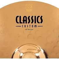 MEINL Classics Custom Thin Crash Brilliant Cymbal