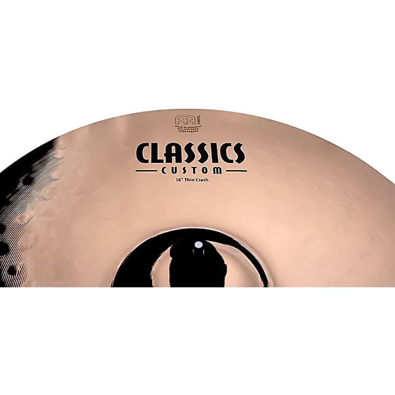 MEINL Classics Custom Thin Crash Brilliant Cymbal