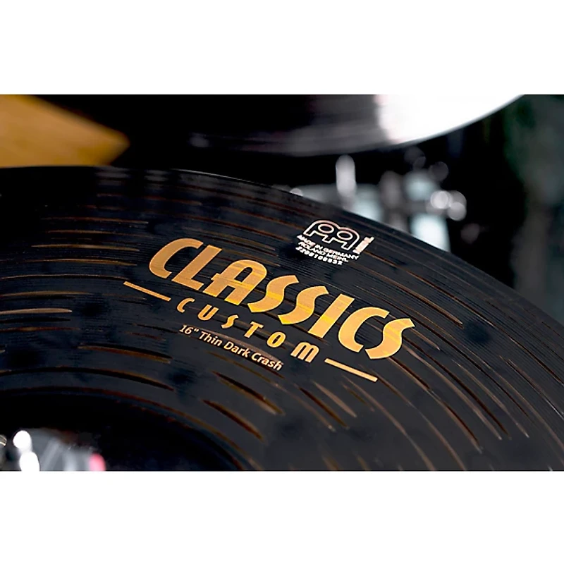 MEINL Classics Custom Dark Thin Crash Cymbal