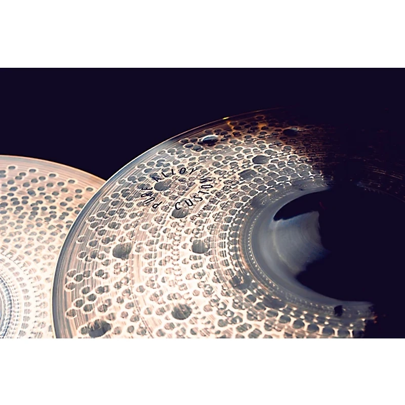 MEINL Pure Alloy Custom Extra Thin Hammered Crash Cymbal