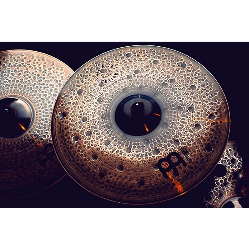 MEINL Pure Alloy Custom Extra Thin Hammered Crash Cymbal