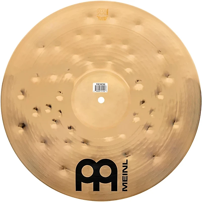 MEINL Pure Alloy Custom Extra Thin Hammered Crash Cymbal