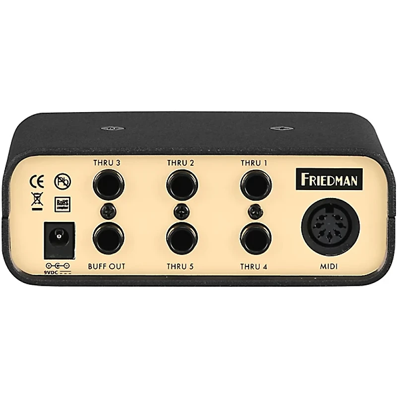 Friedman Tour Pro 1317 Platinum 13 x 17" Pedalboard With 1 Riser, Power Grid 10 and Buffer Bay 6 Small Black
