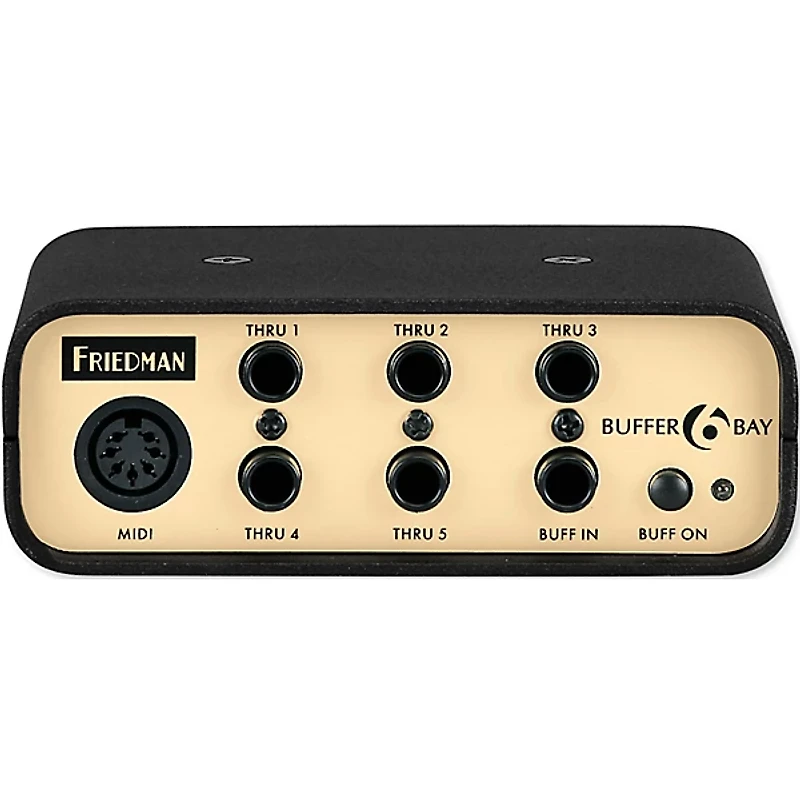 Friedman Tour Pro 1542 Platinum 15" x 42" Pedalboard With 2 Risers, Power Grid 10 and Buffer Bay 6 Large Black