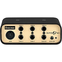 Friedman Tour Pro 1542 Platinum 15" x 42" Pedalboard With 2 Risers, Power Grid 10 and Buffer Bay 6 Large Black