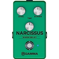 GAMMA Narcissus Warm Delay Effects Pedal With Barefoot Button Guitar Center Footswitch Cap