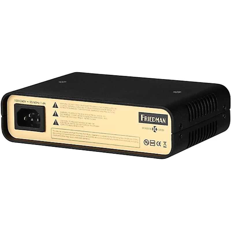 Friedman Tour Pro 1529 Platinum 15 x 29" Pedalboard With 2 Risers, Power Grid 10 and Buffer Bay 6 Medium Black