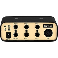 Friedman Tour Pro 1520 Platinum 15 x 20" Pedalboard With 1 Riser, Power Grid 10 and Buffer Bay 6 Small Black