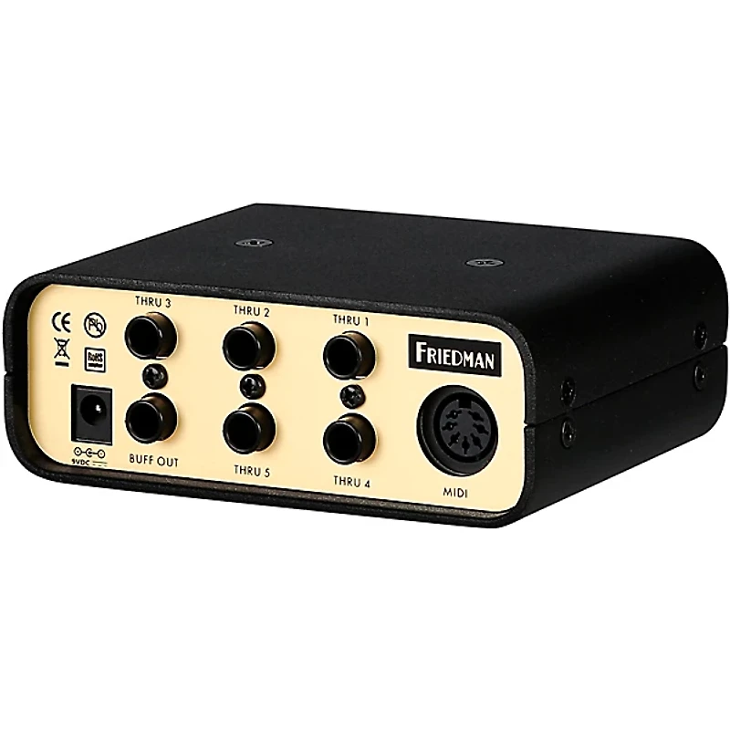 Friedman Tour Pro 1520 Platinum 15 x 20" Pedalboard With 1 Riser, Power Grid 10 and Buffer Bay 6 Small Black