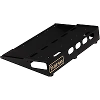 Friedman TOUR PRO 15 x 24" Made in USA Pedal Board With 1 Riser Medium Black