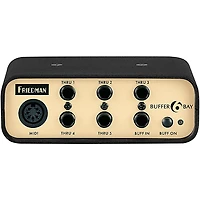 Friedman Tour Pro 1524 Platinum 15 x 24" Pedalboard With 1 Riser, Power Grid 10, Buffer Bay 6 Medium Black