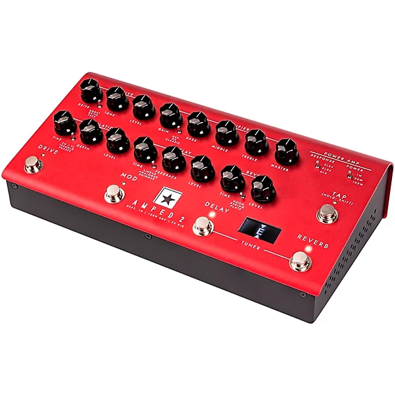Blackstar AMPED 2 100W Guitar Power Amplifier With Effects Red