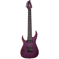 Schecter Guitar Research John Browne Tao- Left-Handed Electric Guitar Satin Trans Purple