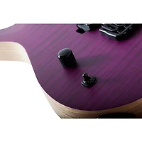 Schecter Guitar Research John Browne Tao- Left-Handed Electric Guitar Satin Trans Purple