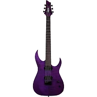 Schecter Guitar Research John Browne Tao-6 Electric Guitar Satin Trans Purple