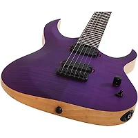 Schecter Guitar Research John Browne Tao-6 Electric Guitar Satin Trans Purple