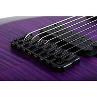 Schecter Guitar Research John Browne Tao-8 Electric Guitar Satin Trans Purple