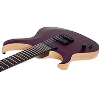 Schecter Guitar Research John Browne Tao-6 Left-Handed Electric Guitar Satin Trans Purple