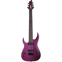 Schecter Guitar Research John Browne Tao-7 Left-Handed Electric Guitar Satin Trans Purple