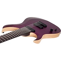 Schecter Guitar Research John Browne Tao-7 Left-Handed Electric Guitar Satin Trans Purple