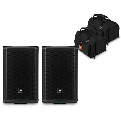 JBL PRX908 8" Powered Speaker Package With Bags