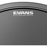 EVANS EMAD Onyx Bass Drum Head 24 in.