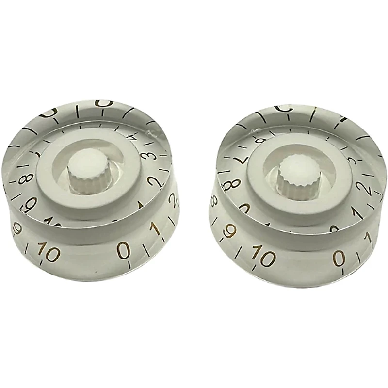 AxLabs Speed Knob (Gold Lettering) - 2 Pack White