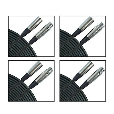 Gear One XLR Microphone Cable 4-Pack - 20 ft.