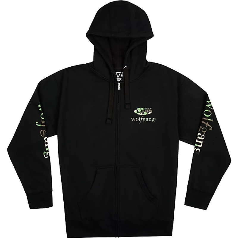 EVH Wolfgang Black and Camo Hoodie