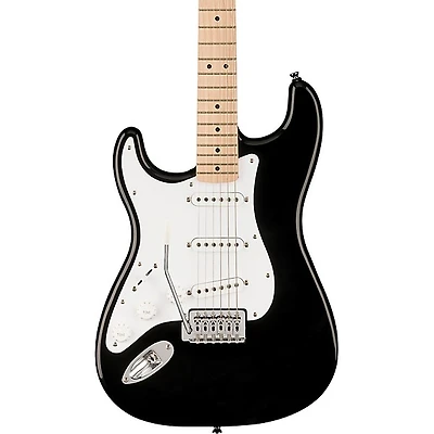 Squier Sonic Stratocaster Maple Fingerboard Left-Handed Electric Guitar - Black