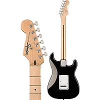 Squier Sonic Stratocaster Maple Fingerboard Left-Handed Electric Guitar - Black