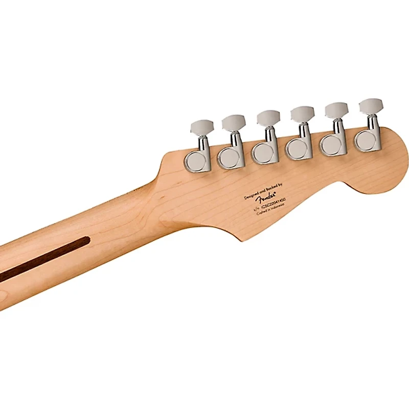 Squier Sonic Stratocaster Maple Fingerboard Left-Handed Electric Guitar - Black