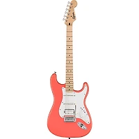 Squier Sonic Stratocaster HSS Maple Fingerboard Electric Guitar - Tahitian Coral