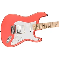 Squier Sonic Stratocaster HSS Maple Fingerboard Electric Guitar - Tahitian Coral