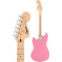 Squier Sonic Mustang HH Maple Fingerboard Electric Guitar Flash Pink