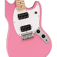 Squier Sonic Mustang HH Maple Fingerboard Electric Guitar Flash Pink
